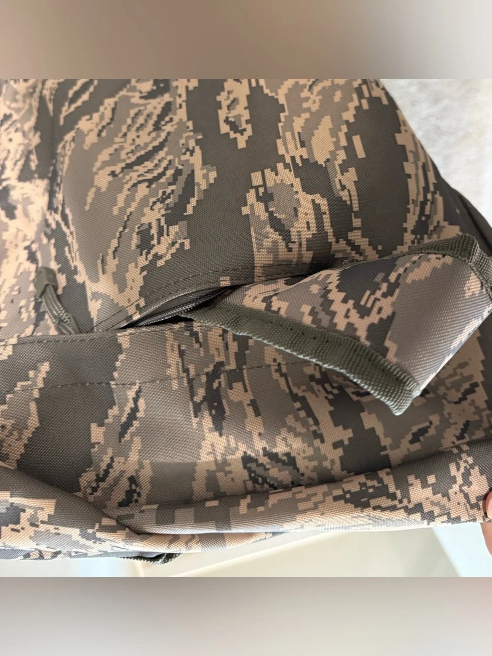 Camo Tactical Duffle Bag - Olive Green